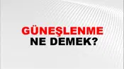 Güneşlenme