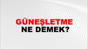 Güneşletme