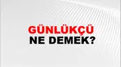 Günlükçü