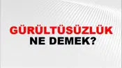 Gürültüsüzlük