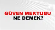 Güven Mektubu