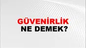 Güvenirlik