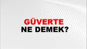 Güverte