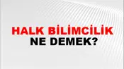 Halk Bilimcilik