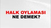 Halk Oylaması