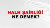 Halk Şairliği