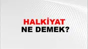 Halkiyat
