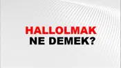 Hallolmak