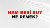 Ham Besi Suyu