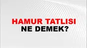 Hamur Tatlısı
