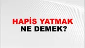 Hapis Yatmak