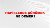 Hapislerde Çürümek