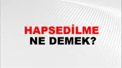 Hapsedilme