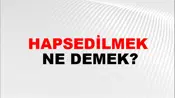Hapsedilmek