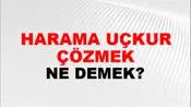 Harama Uçkur Çözmek