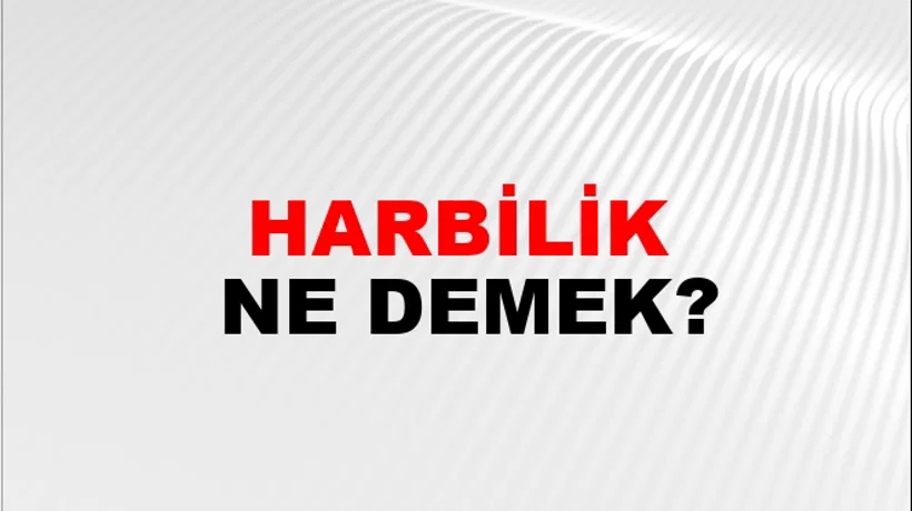 Harbilik Harbilik