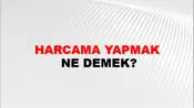 Harcama Yapmak