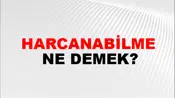 Harcanabilme