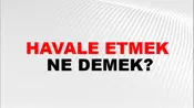 Havale Etmek