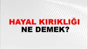 Hayal Kırıklığı