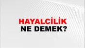 Hayalcilik