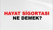 Hayat Sigortası