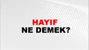 Hayıf