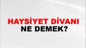 Haysiyet Divanı
