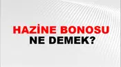 Hazine Bonosu
