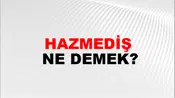 Hazmediş