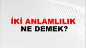 İki Anlamlılık