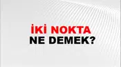 İki Nokta