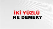 İki Yüzlü