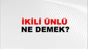 İkili Ünlü