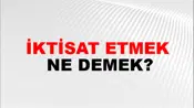 İktisat Etmek