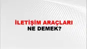 İletişim Araçları
