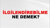 İlgilendirebilme