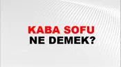 Kaba Sofu