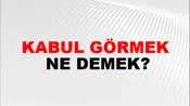 Kabul Görmek
