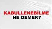 Kabullenebilme