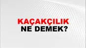 Kaçakçılık