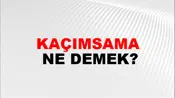 Kaçımsama