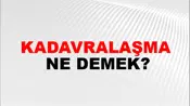 Kadavralaşma