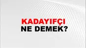 Kadayıfçı
