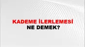 Kademe İlerlemesi
