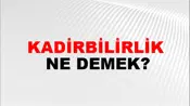 Kadirbilirlik