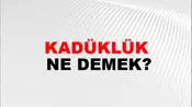 Kadüklük