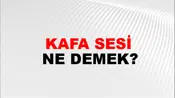 Kafa Sesi