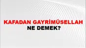 Kafadan Gayrimüsellah