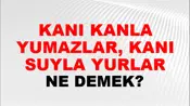 Kanı Kanla Yumazlar, Kanı Suyla Yurlar
